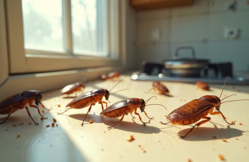 Clean, pest-free kitchen after treatment