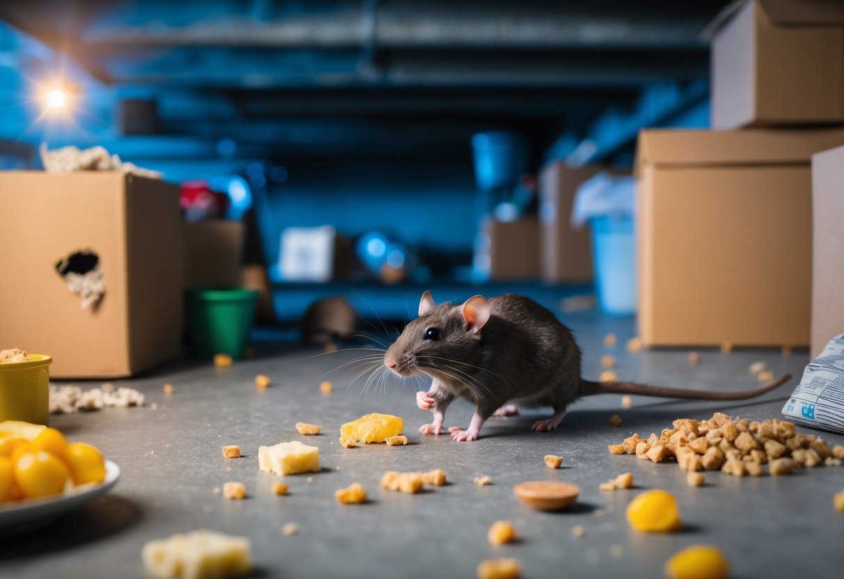 Pest control technician applying treatment